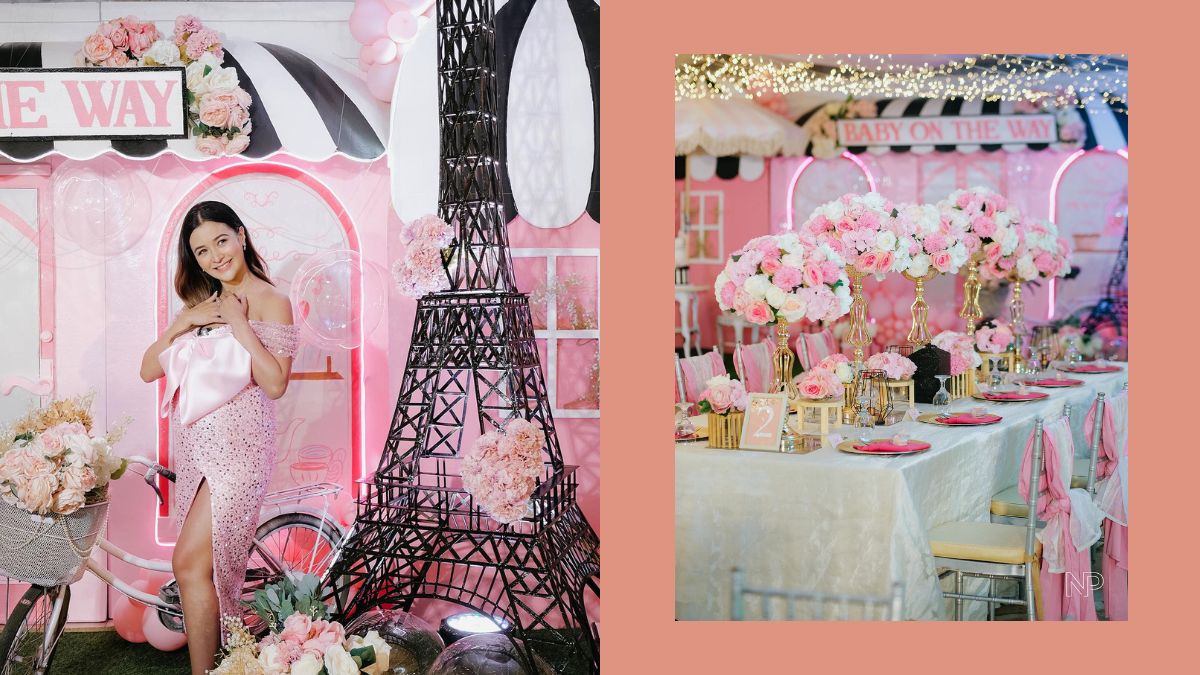 Kris Bernal Threw the Chicest Parisian-Themed Baby Shower