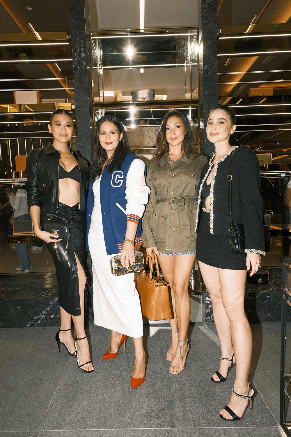 Look: Stylish Celebrities At The Celine Store Opening In Solaire