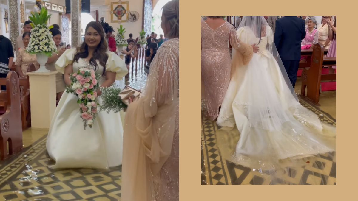 This Couple In Bulacan Got Married In A Flooded Church Amid A Typhoon