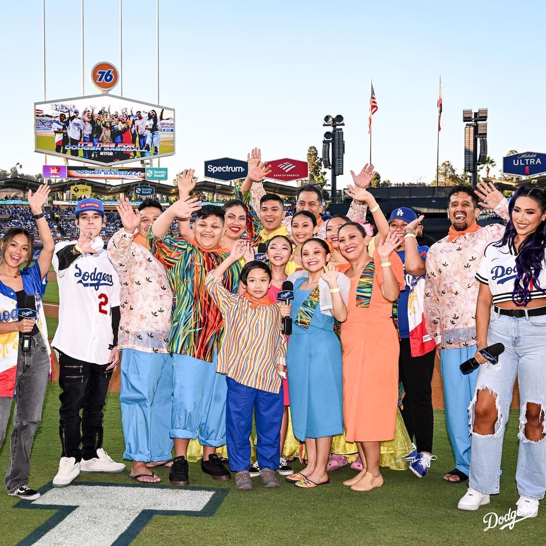 Ylona Garcia sings PH anthem in LA Dodgers game: 'Sana ay proud