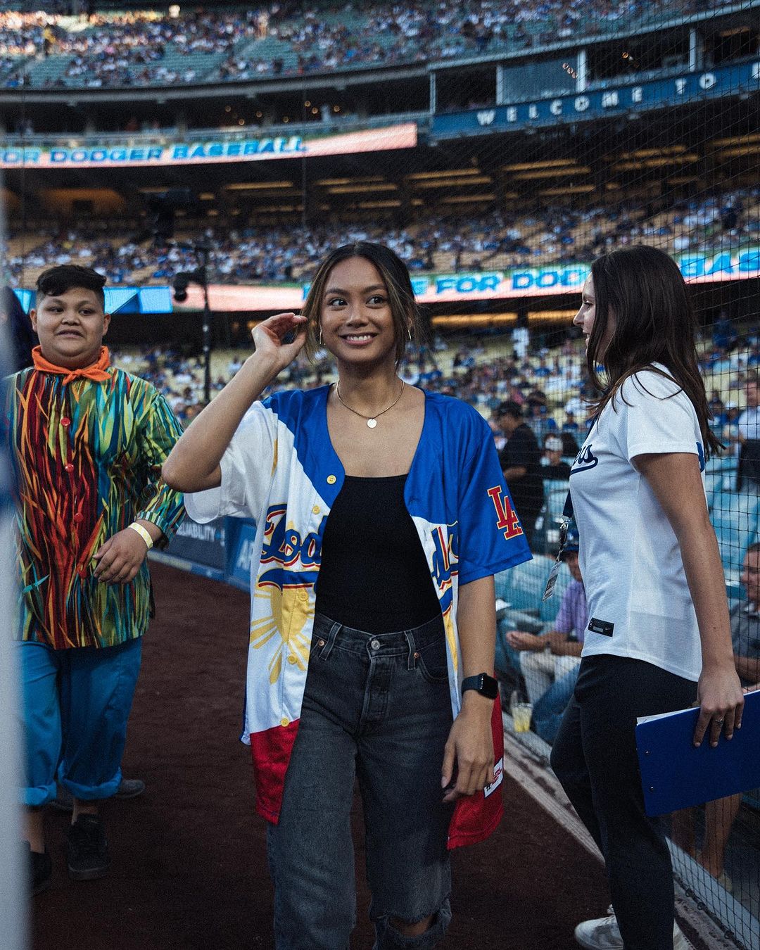 Filipino Heritage Night at Dodgers Stadium! Proud Pinoy! 