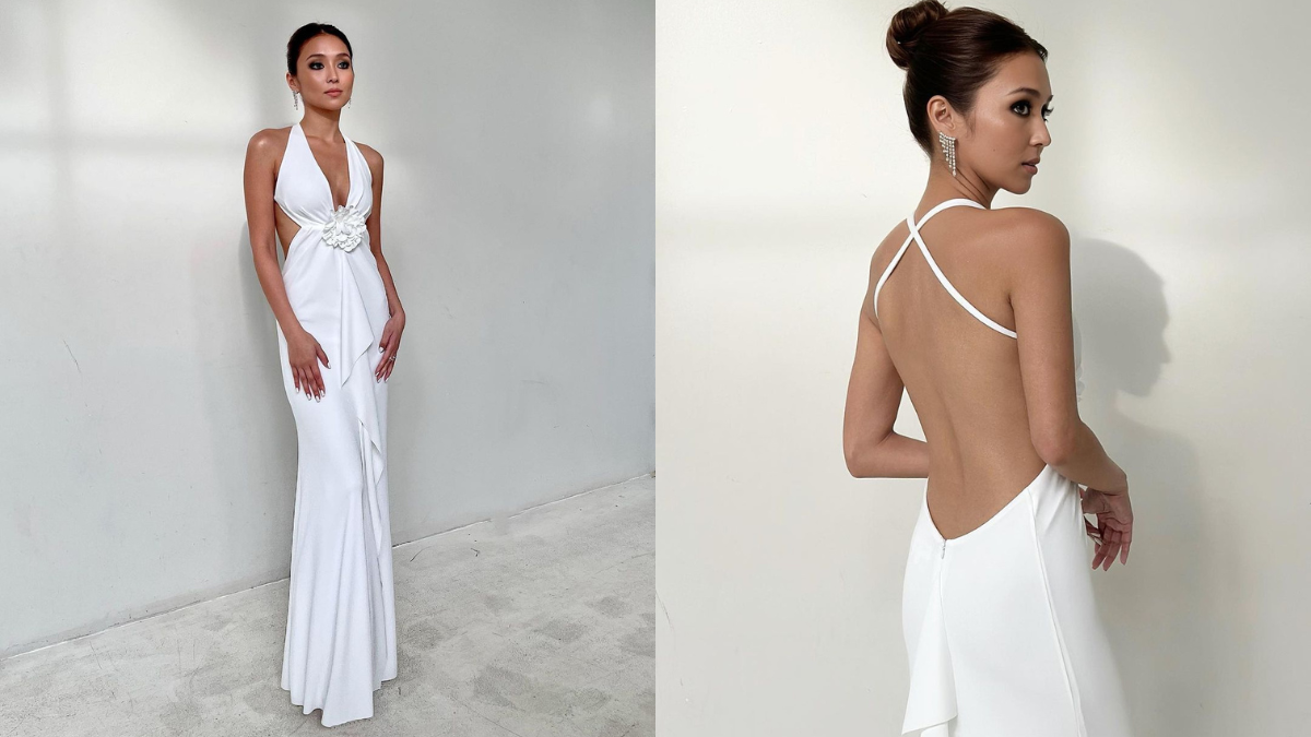 Kathryn Bernardo Is A Stunning Vision In White At The Media-con Of "a Very Good Girl"
