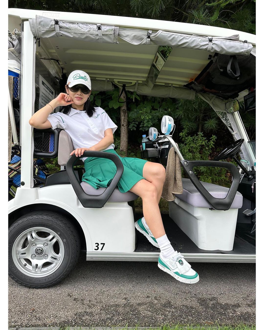 Look: Son Ye Jin's Golf Outfits Taken By Hyun Bin