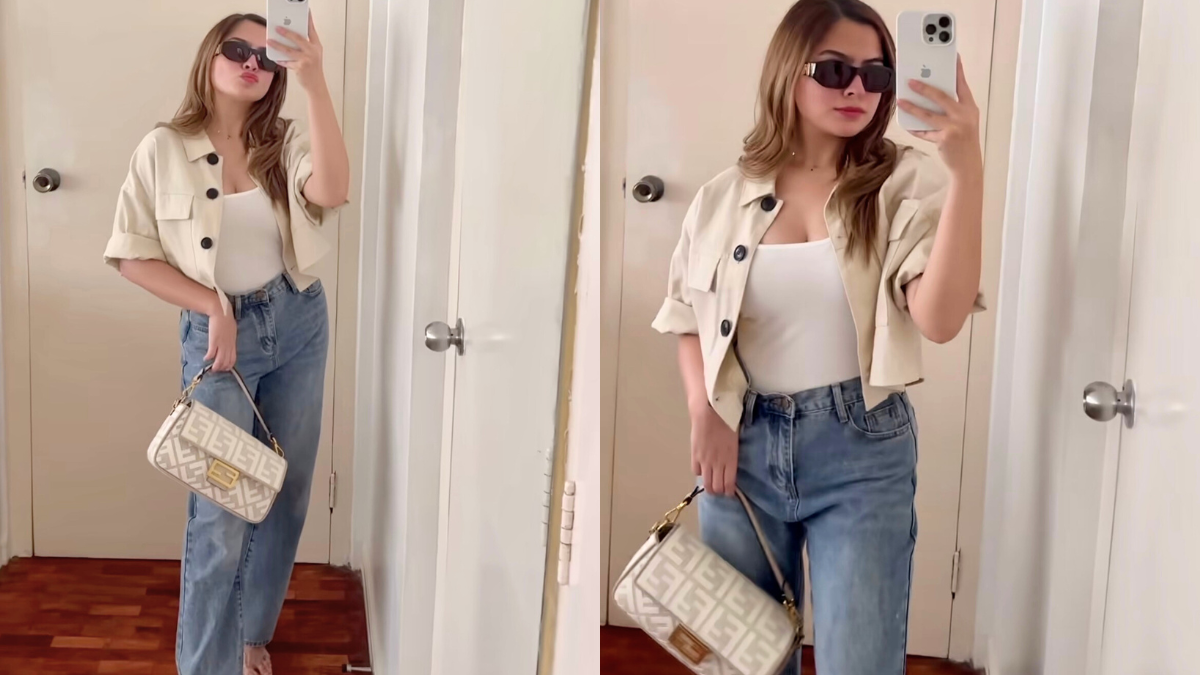 Alexa Ilacad Debuts A New Designer Bag Worth P190,000 With Her Casual Derma Ootd