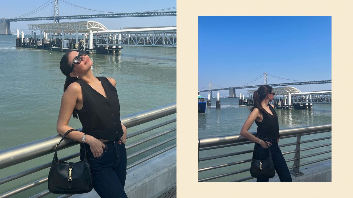 Janine Gutierrez Debuts a New Designer Bag Worth Over P175,000 During Her Trip to California