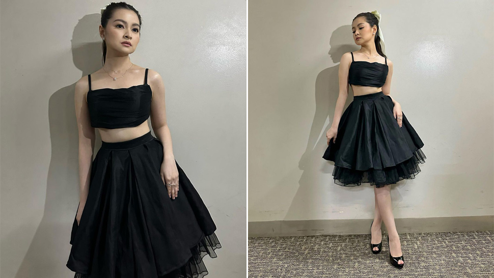 Barbie Forteza Upcycled Her Costume In "maria Clara At Ibarra" For A Dainty Ootd In A Tv Guesting