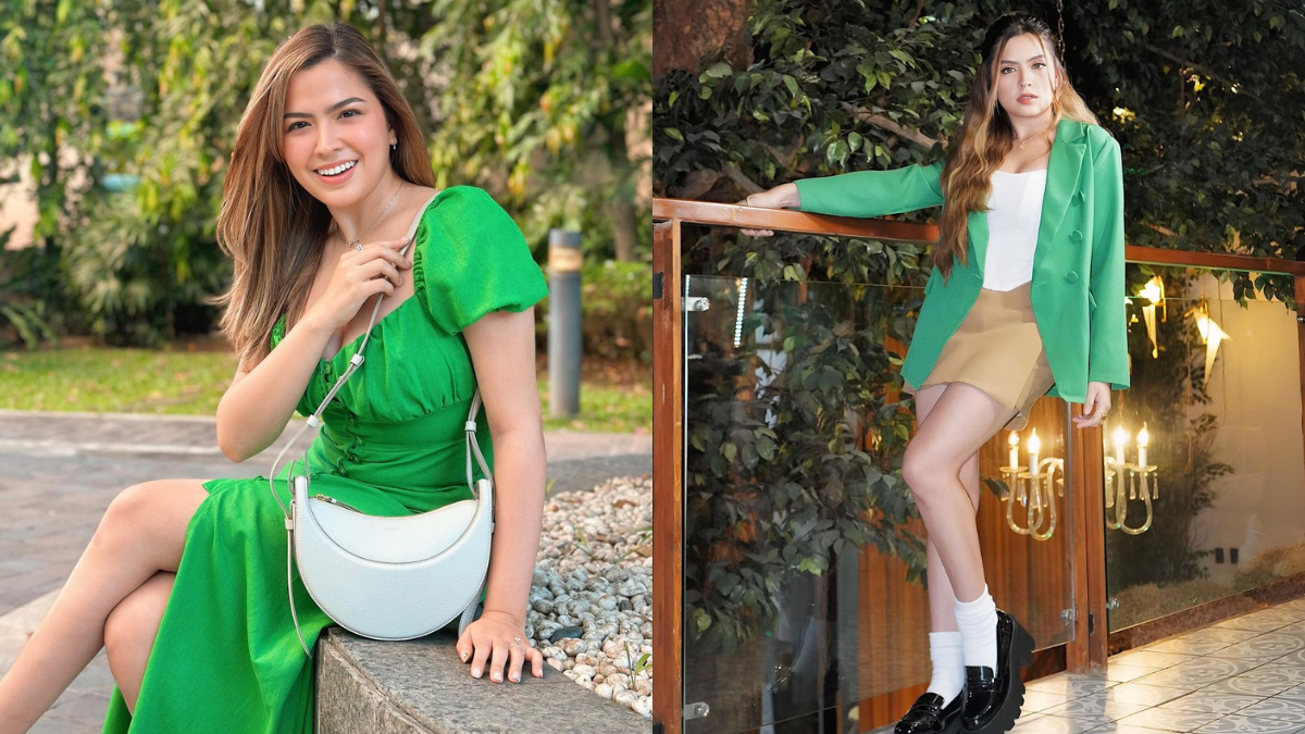 Alexa Ilacad Is Making A Case For Green Ootds And We're All For It