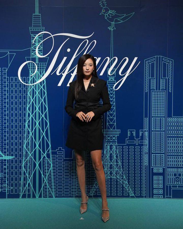 Han Hyo Joo Attends A Tiffany & Co. Store Opening In Tokyo, Japan