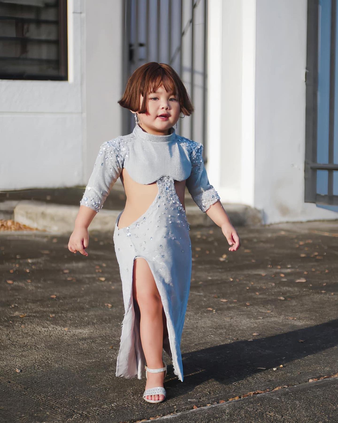 PHOTOS: Adorable kids recreate celebrity red carpet fashions on