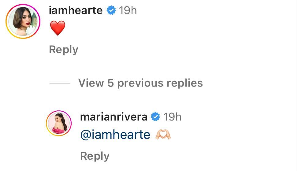 Marian Rivera and Heart Evangelista Finally Interact