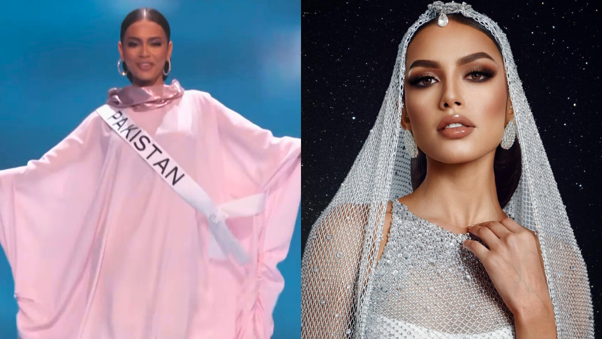 Miss Pakistan Makes History At Miss Universe 2023 Wearing A Burkini For The Swimsuit Round