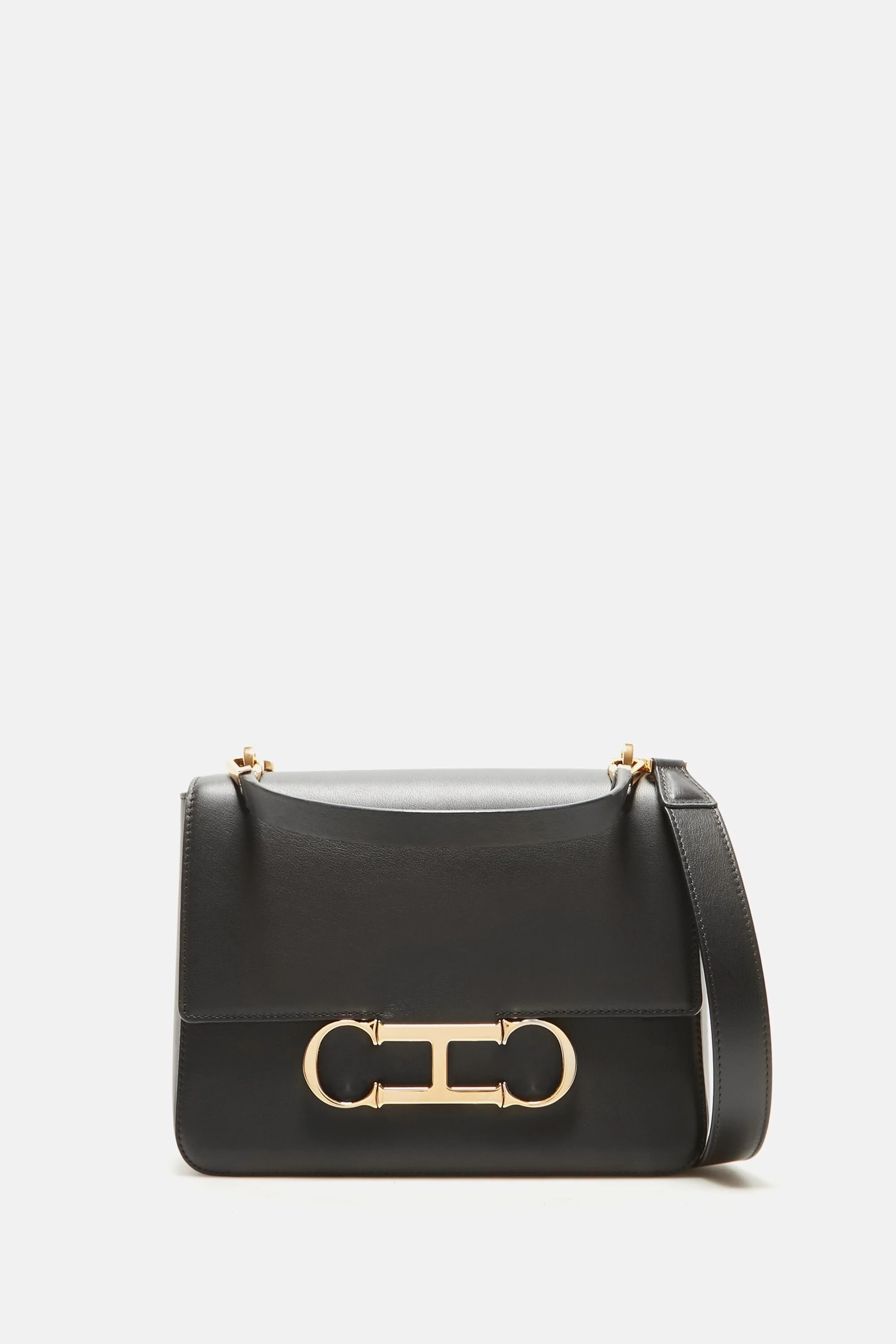 What to Know About Carolina Herrera's Initials Insignia Soft Bucket Bag ...