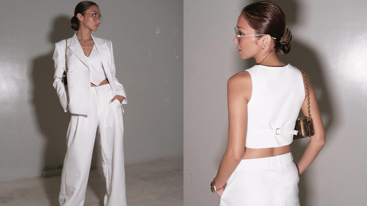 Kathryn Bernardo Debuts A Designer Bag Worth Almost P280,000 With Her All-white Look