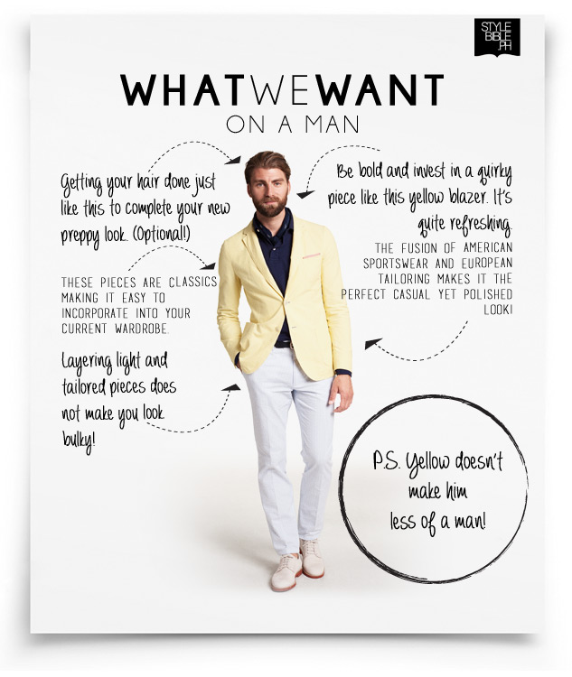 Gant: What We Want On A Man