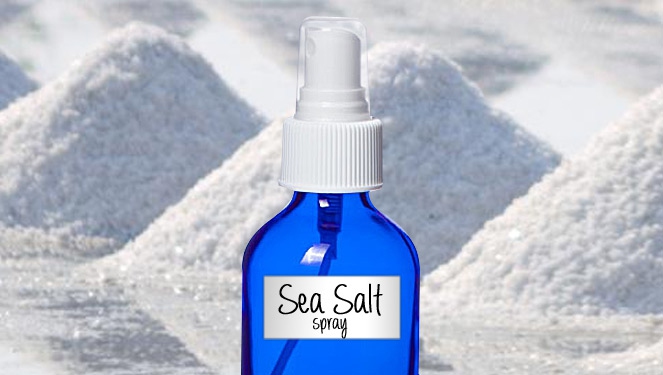 Get Beachy Texture With This Diy Sea Salt Spray