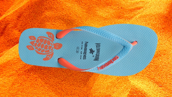 #fridayfavorite: Vilebrequin X Havaianas Flip-flops