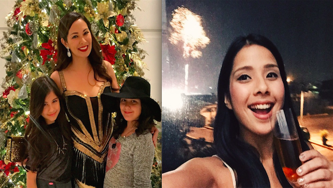 How Celebs And Fashionphiles Spent New Year's Eve 2014