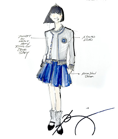 Designers Sketch Their Version Of An Ateneo High School Girl Uniform ...
