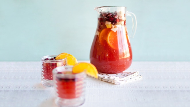 Summer Bevs: Cranberry Sangria Recipe