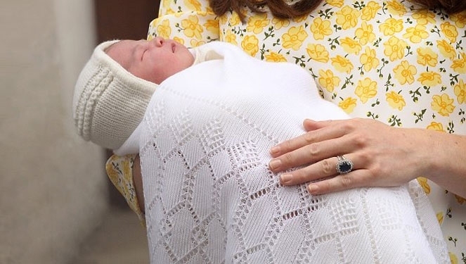 Kate and William's Princess Hath Been Named!