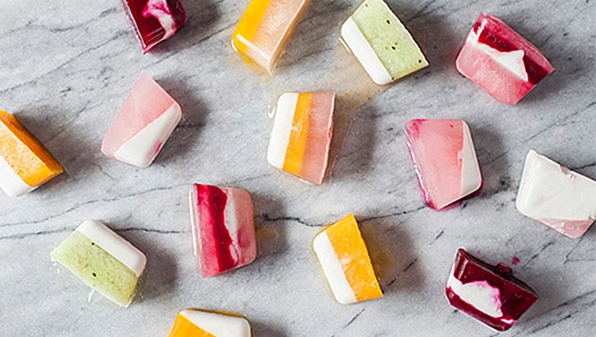 ULTIMATE SUMMER COOLER: FRUIT ICE CUBES