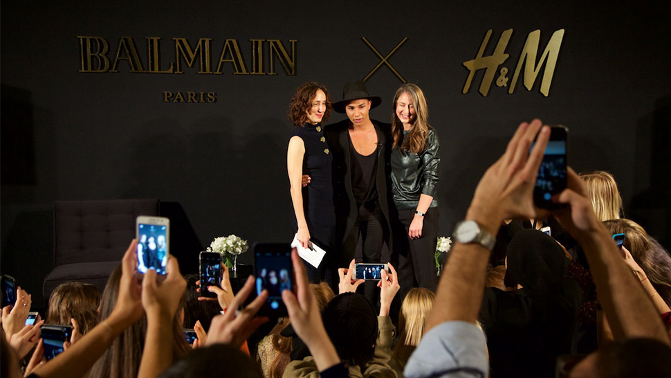 Olivier Roustieng Dishes On The H&m X Balmain Collaboration
