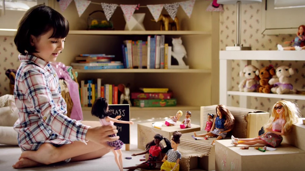 This Totally Cute Barbie Ad Has A Strong Message For Girls