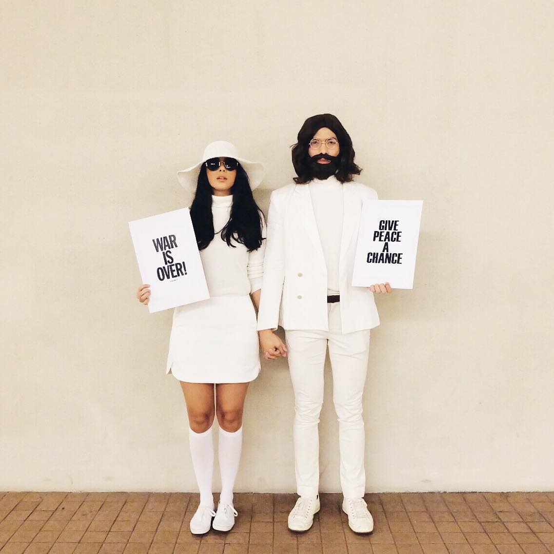 yoko ono and john lennon costume