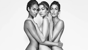 Joan Smalls, Gigi Hadid And Lily Aldridge Pose Naked For A Shoe Brand’s Ad Campaign