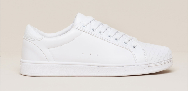 pull & bear white sneakers