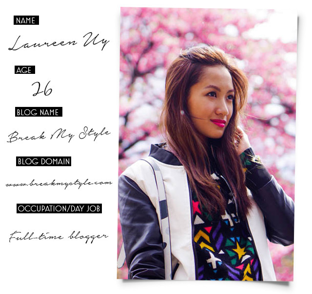 BLOGGER SLAM BOOK: Laureen Uy (Break My Style)