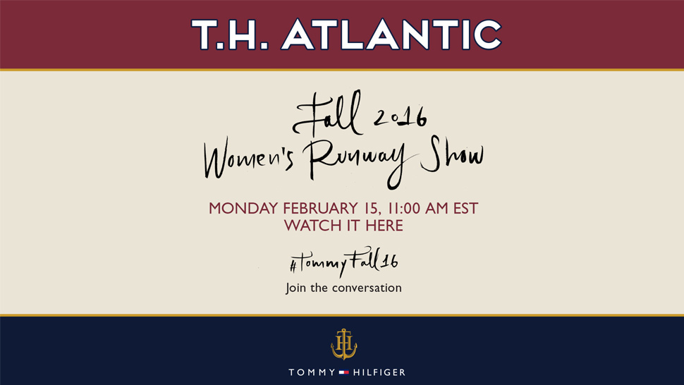 Watch the Tommy Hilfiger Fall/ Winter 2016 Show Live