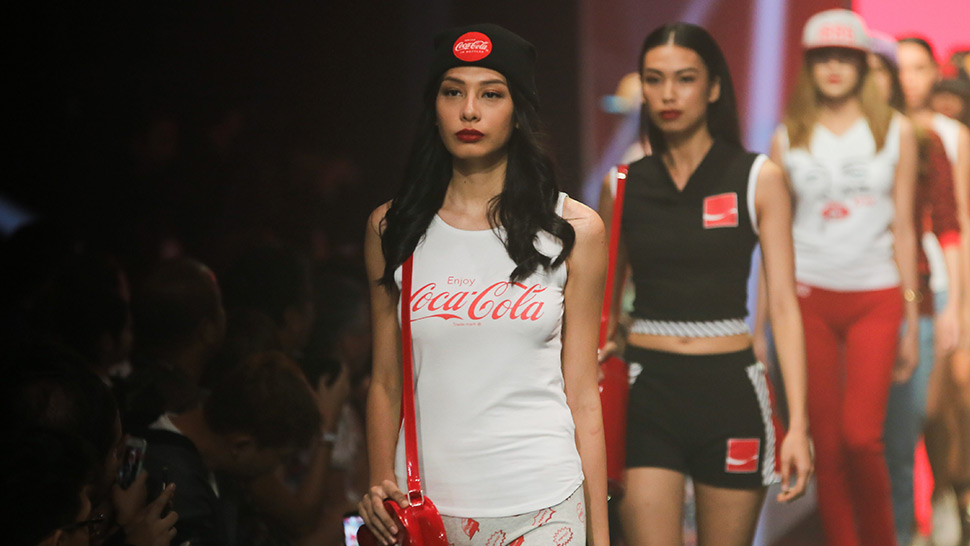 Coca Cola Red Label at Manila Fashion Festival