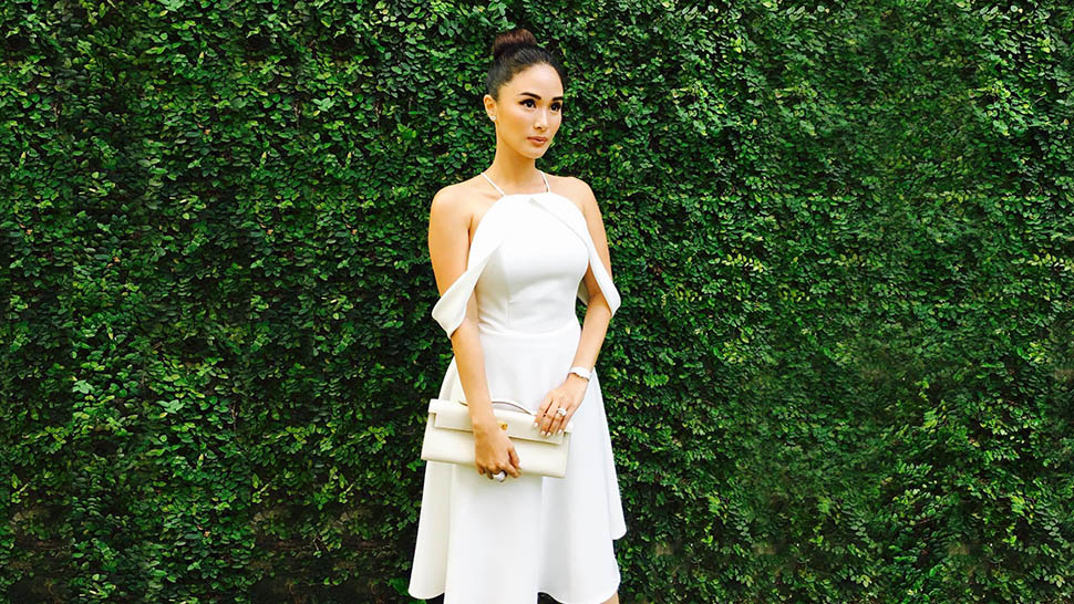 14 Times Heart Evangelista Stunned In All White | Cosmo.ph