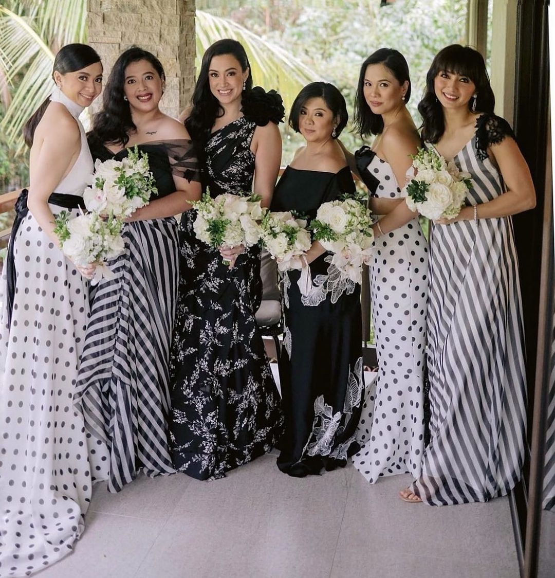 carla abellana entourage bridesmaid dresses