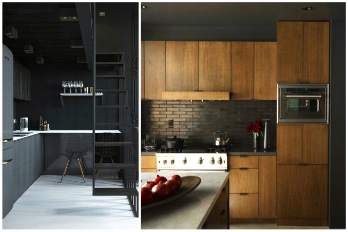 4 Dark-Painted Kitchens You'd Love To Have At Home