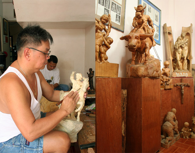 Where To Buy Wood Carvings From Paete Laguna : tatay tony ...