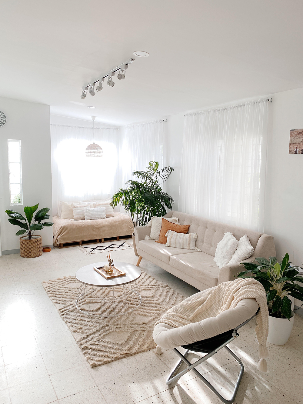 boho-minimalist home