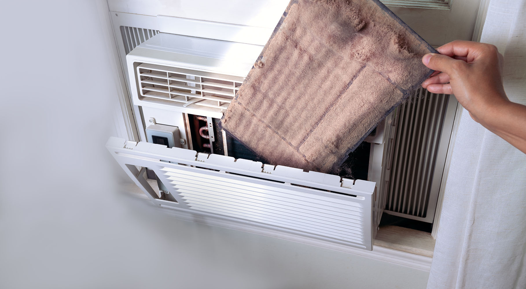 Dirty filters can cause air conditioners to malfunction