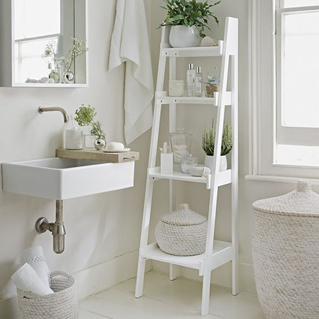White company sale bathroom storage
