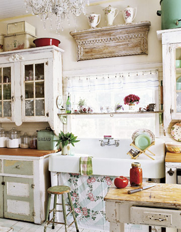 5 Shabby Chic Kitchens You'd Surely Love