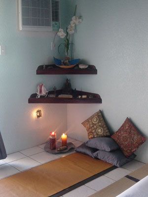 meditation space yoga rooms decor corner zen office prayer realliving interior living ph spaces create collect earth mother inspiration motherearthliving