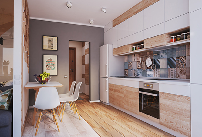 This 40sqm Apartment Features Half Walls And Neutral Colors