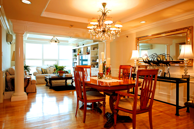 A classic style for Heart Evangelista's high-rise condo ...