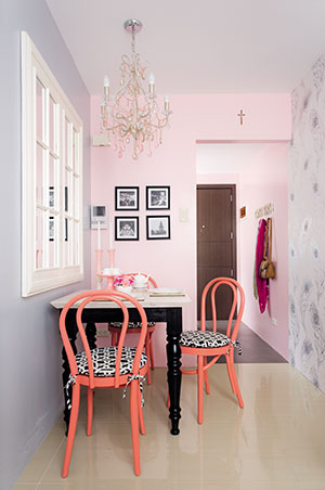 5 Ideas To Steal From A Pretty In Pink 36sqm Condo