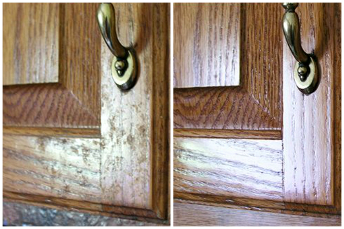 How-To: Getting Grease Off Kitchen Cabinets | RL
