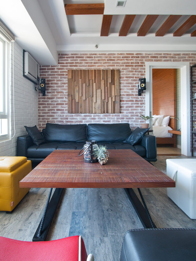 A 70sqm Condo With Rustic Minimalist Interiors