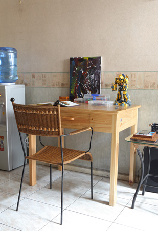 A Simple Yet Functional Study Nook Transformation