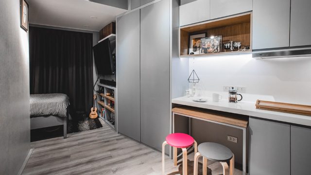 This 17sqm Studio Unit Gives Us Small Space Goals