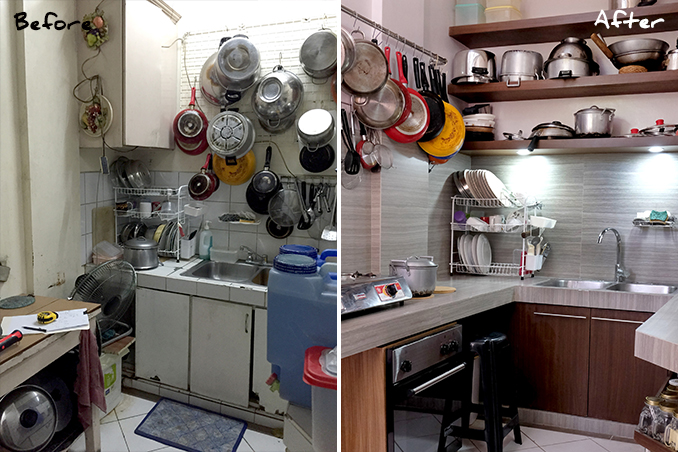 Mini Makeovers A Kitchen  Renovation in Cainta Rizal RL